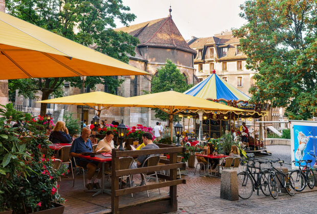 manger et boire à Genève