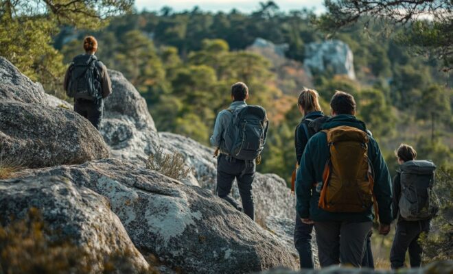 Circuit de randonnée les 25 bosses de Fontainebleau : un défi qui ravira les amateurs